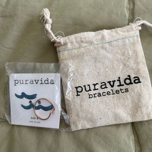 Brand New Pura Vida Wave Ring, Size 8